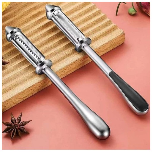 پوست کن و رشته کن شنگیا جنس استیل (نگیر) کد F53