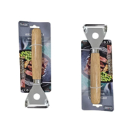 پوست کن کمانی دسته چوبی Gvilon