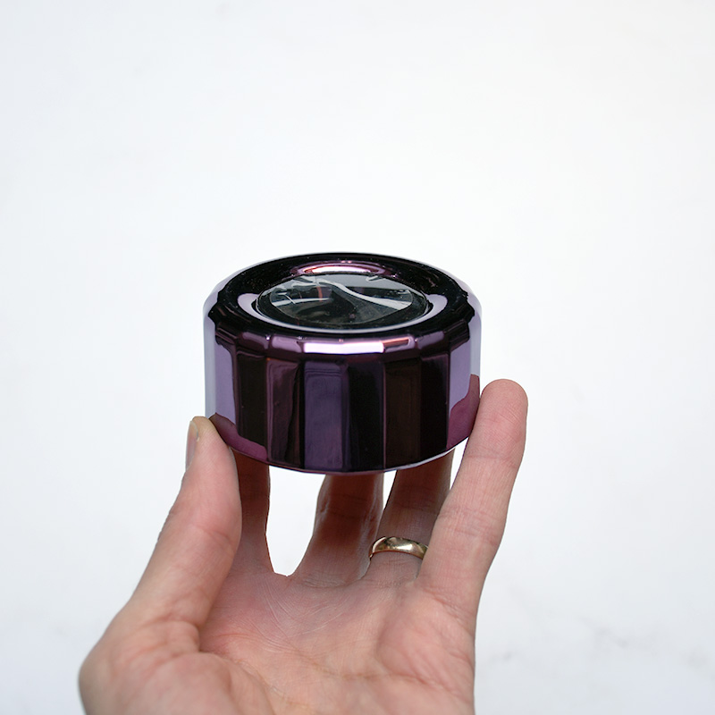 فلاسک کوهنوردی صافی دار درب بنفش استیل 316 درجه یک