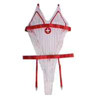 کاستوم و بادی فانتزی پرستاری 2 تکه برند SHEIN کد 112