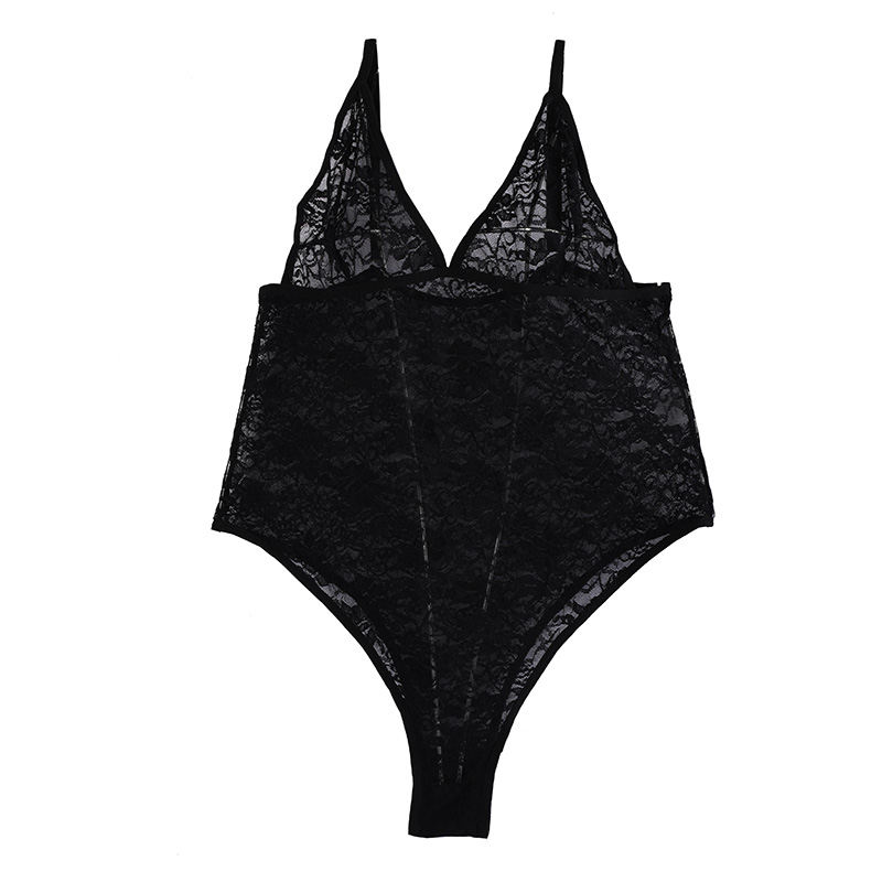 بادی فانتزی یک تکه گیپوری برند SHEIN کد 365