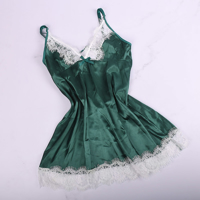 لباس خواب یک تکه طرح ساتن برند SHEIN کد 614