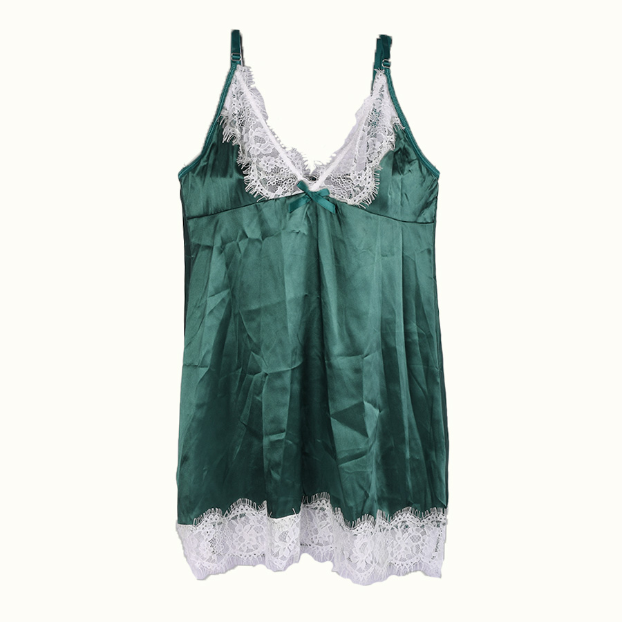 لباس خواب یک تکه طرح ساتن برند SHEIN کد 614