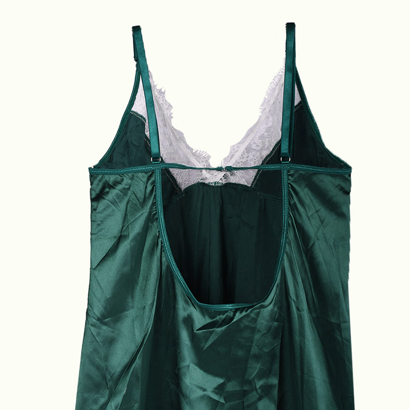 لباس خواب یک تکه طرح ساتن برند SHEIN کد 614