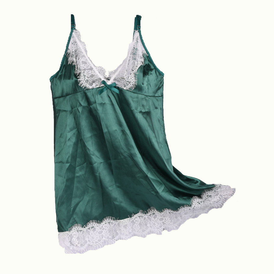 لباس خواب یک تکه طرح ساتن برند SHEIN کد 614