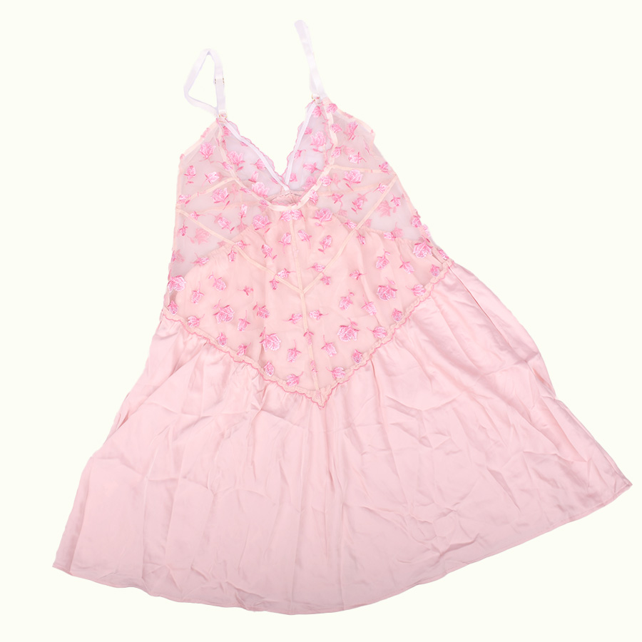 لباس خواب یک تکه طرح حریر و ساتن برند SHEIN کد 805