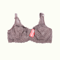 سوتین نخی زنانه گیپوری فنردار کاپ B برند HR کد 412