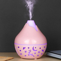 بخور سرد فانتزی چراغ دار طرح ماه و ستاره حجم 200ml