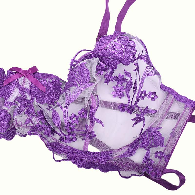 ست لباس زیر فانتزی شورت و سوتین فنردار برند SHEIN کد 202