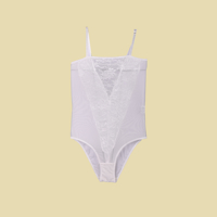 بادی فانتزی یک تکه گیپوری برند SHEIN کد 133