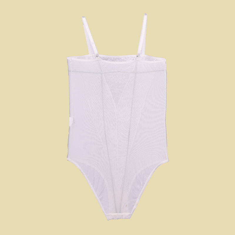 بادی فانتزی یک تکه گیپوری برند SHEIN کد 133