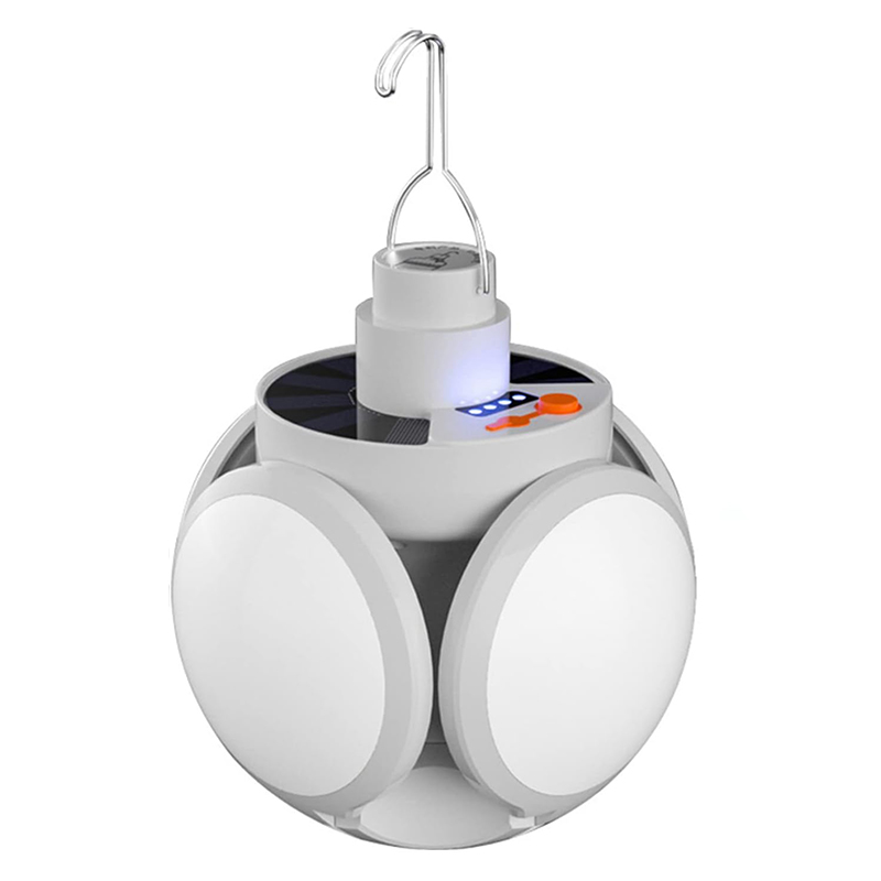 لامپ LED اضطراری 5 پر خورشیدی و شارژی