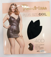 جوراب شلواری زنانه بادکنکی سایز بزرگ 6XL مدل فرم دهنده باسن کد 1711