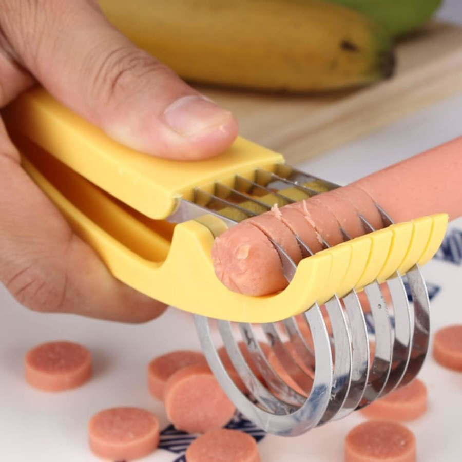 اسلایسر موز، خیار و سوسیس