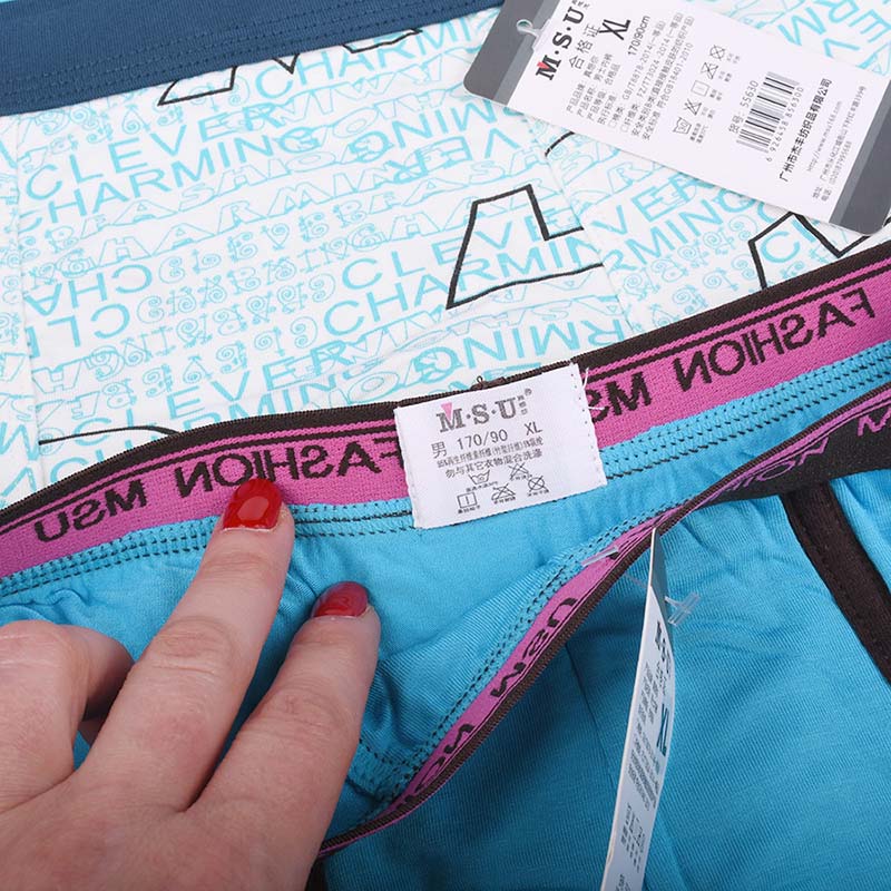 شورت باکسر مردانه برند طرح کولسی بسته سه عددی