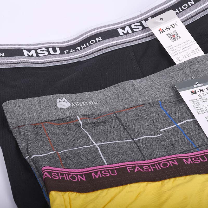 شورت باکسر مردانه برند طرح کولسی بسته سه عددی