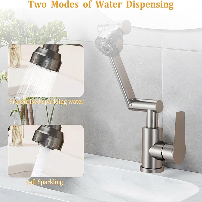 شیر سه محوره روشویی و ظرفشویی