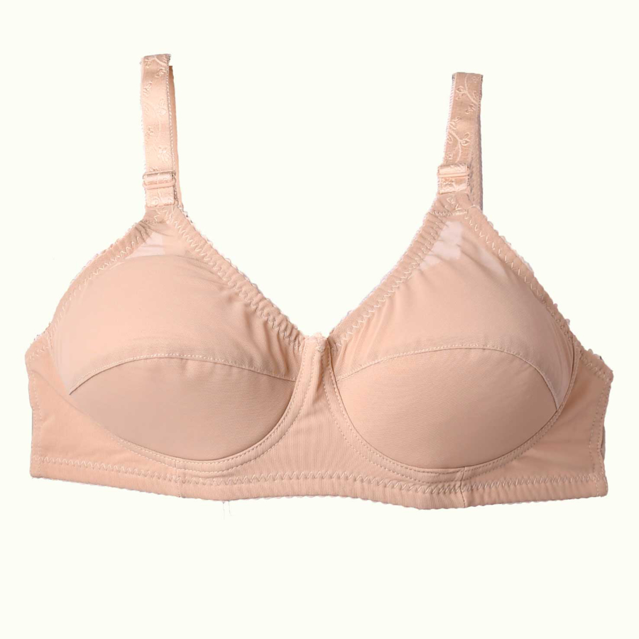 سوتین زنانه اسفنجی مدل بدون فنر کاپ B برند رویا کد 06