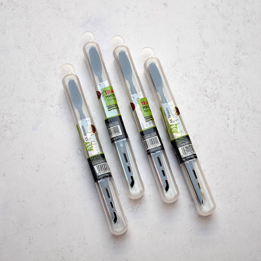 مسواک ذغالی محفظه دار