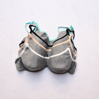 سوتین نخی فنردار بدون اسفنج کاپ C طرح ونا HR کد 15