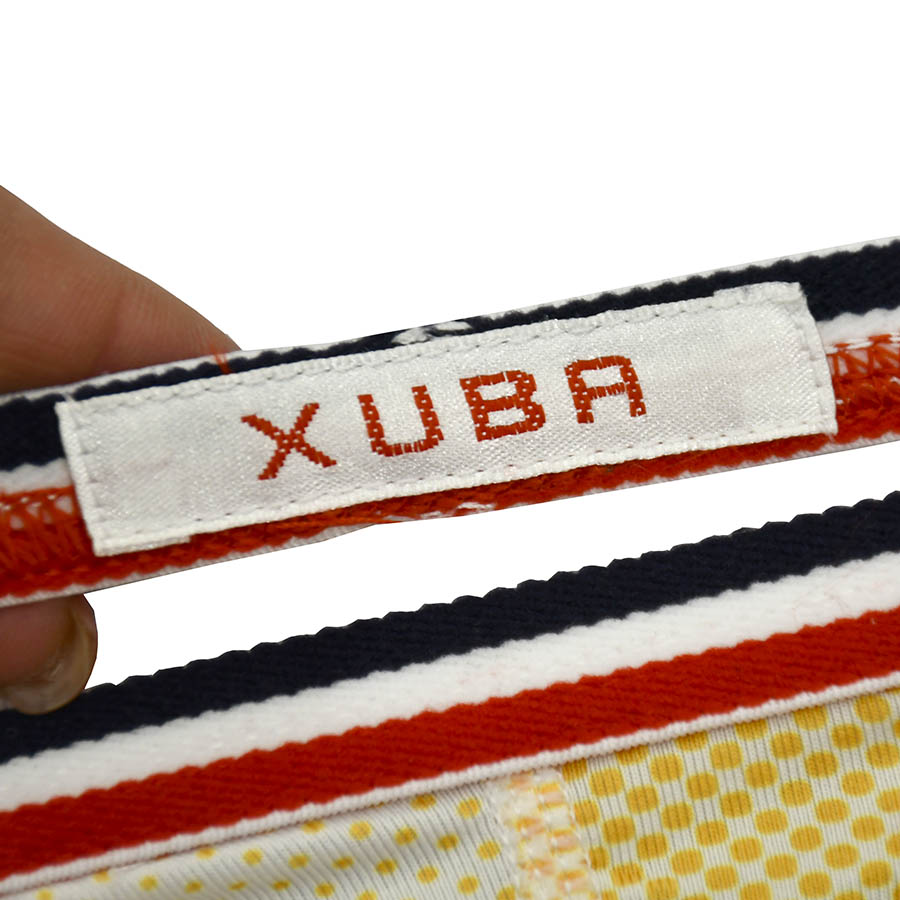 شورت فانتزی مردانه وارداتی مدل پشت باز طرح خالدار برند XUBA کد 344