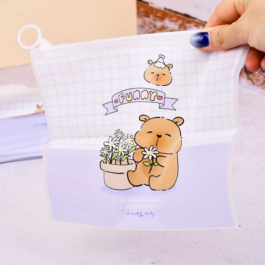 بسته 10 عددی زیپ کیپ فانتزی 21*17