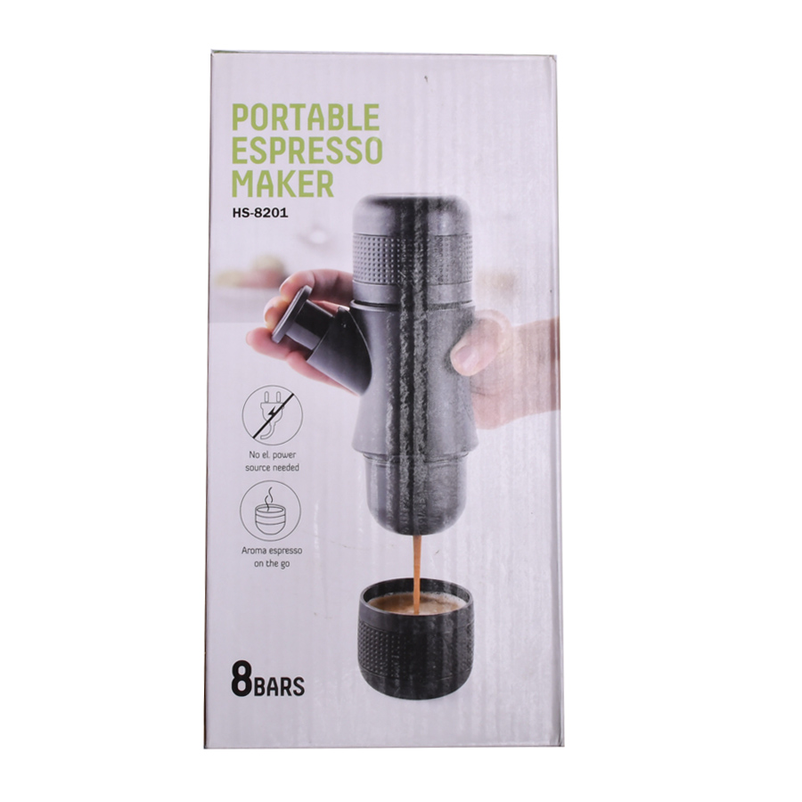 اسپرسوساز دستی پمپی مناسب محل کار باشگاه و کمپینگ Espresso Maker مدل HS-8201